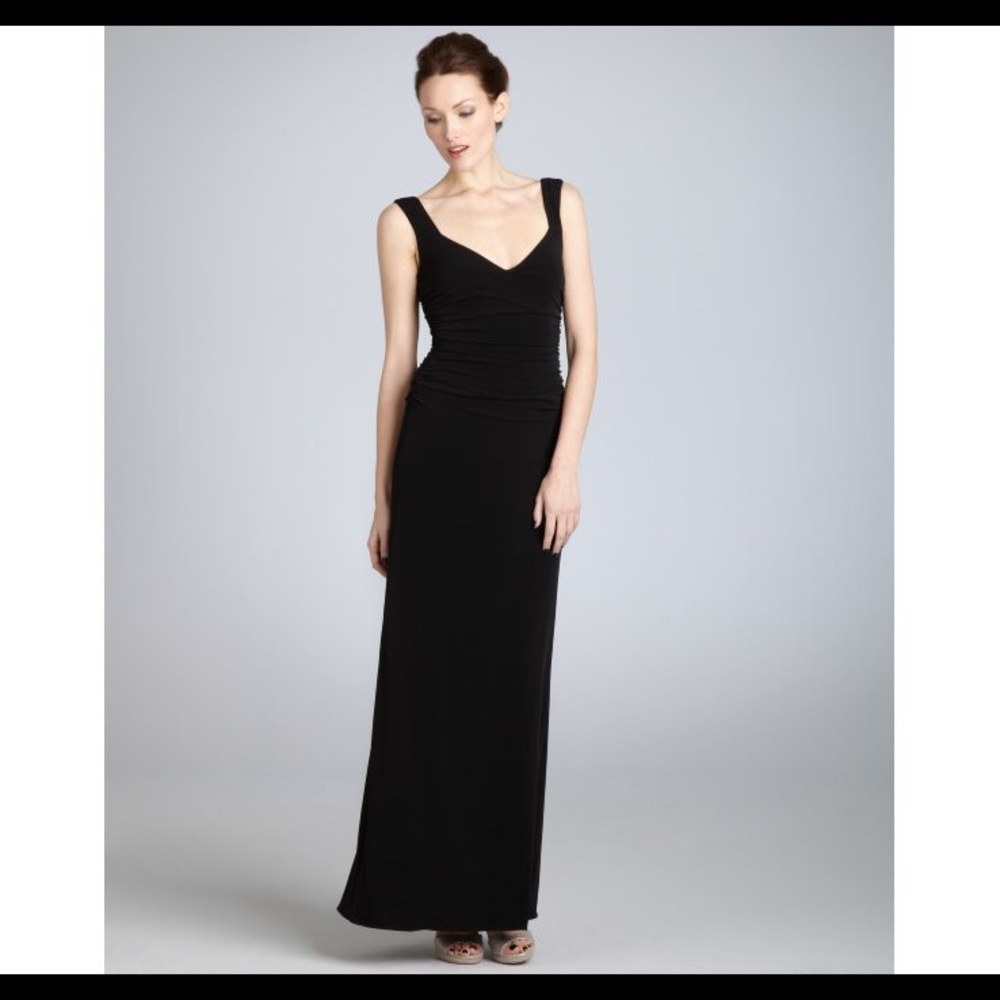 NWT long jersey dress Laundry by Shelli Segal.